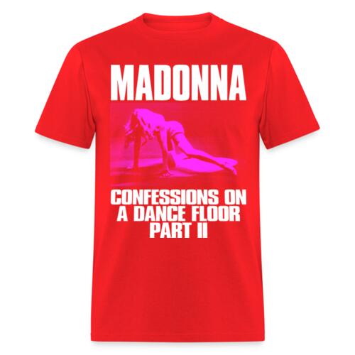 Madonna Confessions Color Block Playera Regular Miniatura