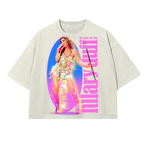 Lucky Me Tour Oversized Peso Completo Boxy Fit Miniatura