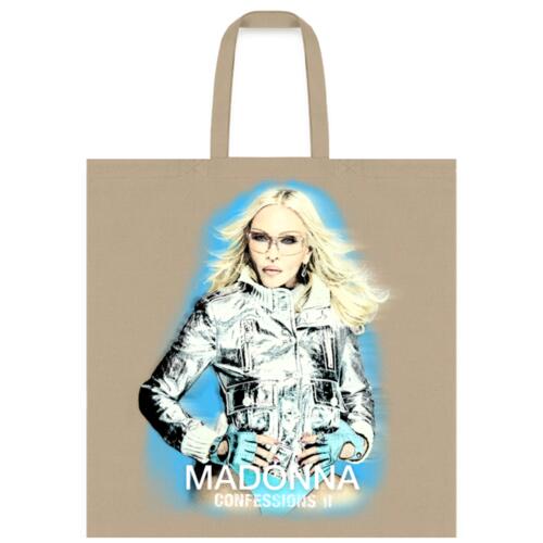 Madonna Confessions Silver Maxi Tote Bag Miniatura