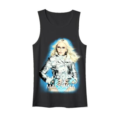 Madonna Confessions Silver Tank Top Miniatura