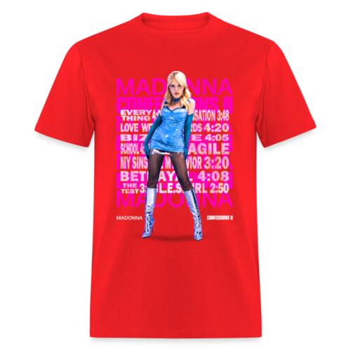 Confessions Blue Playera Regular Miniatura