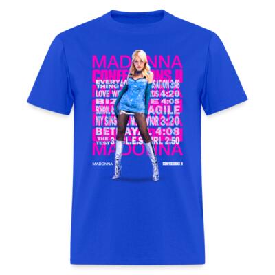 Confessions Blue Playera Regular Miniatura