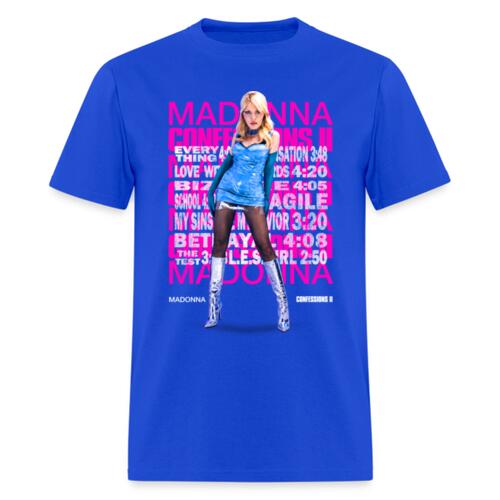Confessions Blue Playera Regular Miniatura