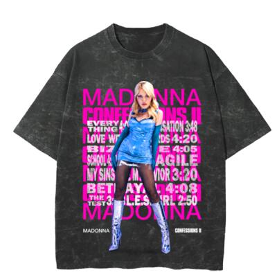 Confessions Blue Oversized Peso Completo Mineral Wash Miniatura