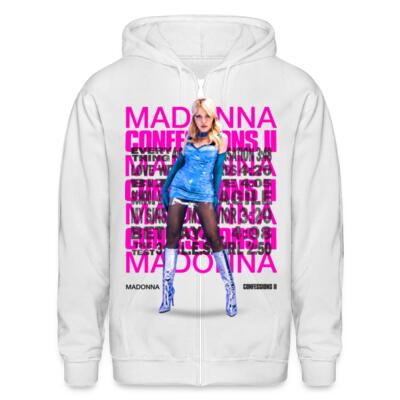 Confessions Blue Zip Up Hoodie Miniatura