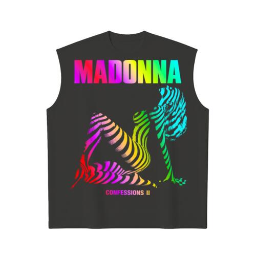 Madonna Oversize Square Fit Sin Mangas Miniatura