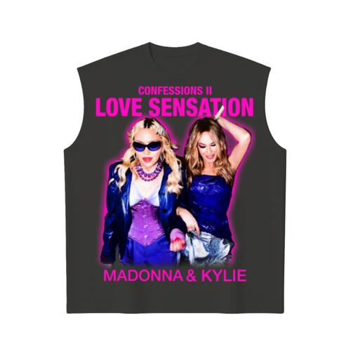 Love Sensation Oversized Square Fit Sin Mangas Miniatura