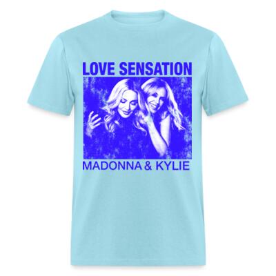Love Sensation Blue Playera Regular Miniatura