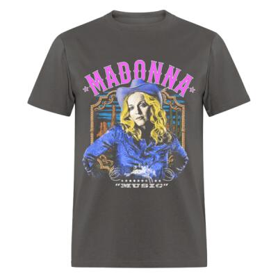 Music Madonna Gris Vintage Miniatura