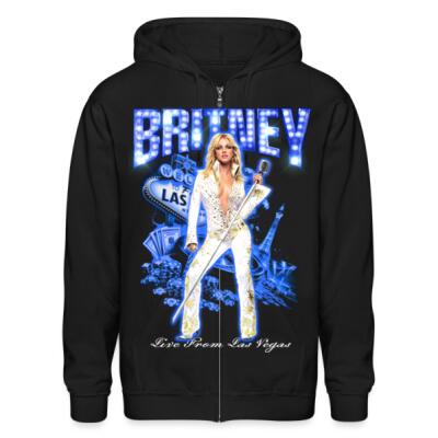 Britney Vegas 2 Zip Up Hoodie Miniatura