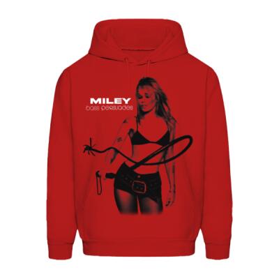 Miley Bass Persuades Red Hoodie Miniatura