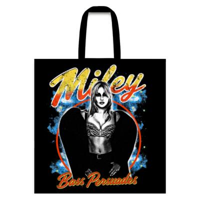 Bass Persuades Vintage Maxi Tote Bag Miniatura