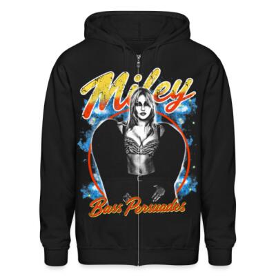 Bass Persuades Vintage Zip Up Hoodie Miniatura
