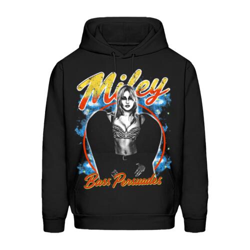 Bass Persuades Vintage Hoodie Miniatura