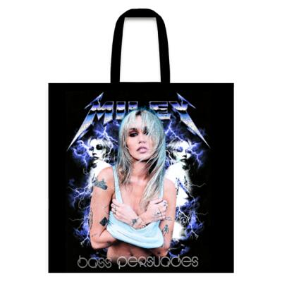 Miley Metal Maxi Tote Bag Miniatura