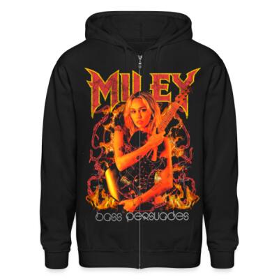 Miley Rock Zip Up Hoodie Miniatura