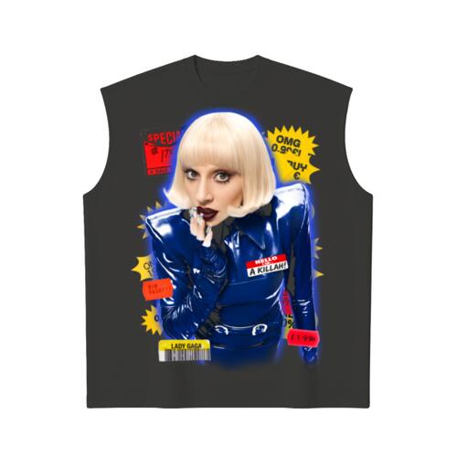 Gaga Mart Oversized Peso Completo SQUARE FIT sin mangas Miniatura