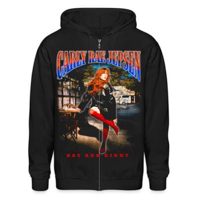 Carly Day and Night Zip Up Hoodie Miniatura