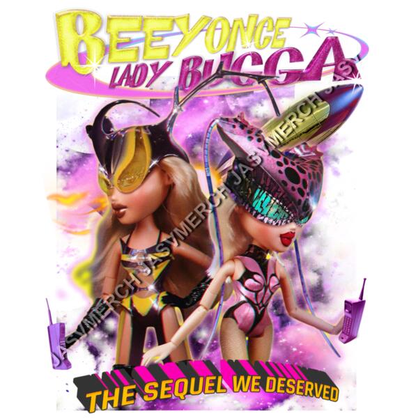 beeyonce and ladybugga Miniatura