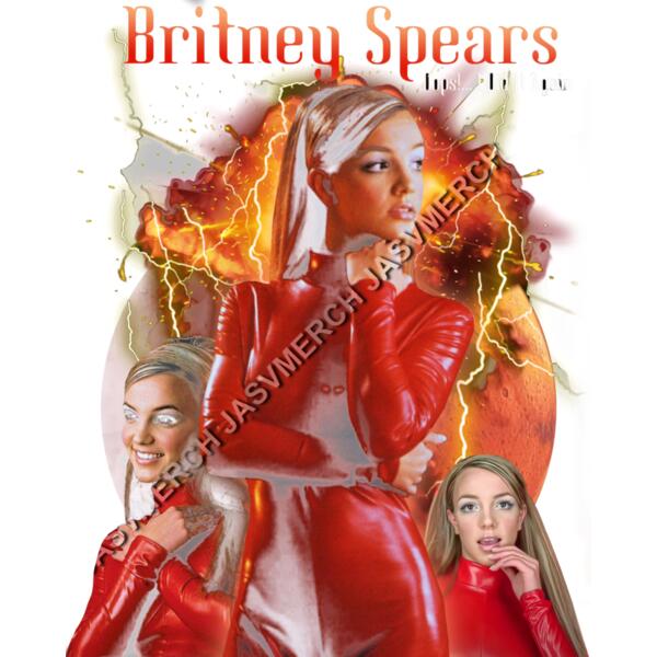 britney oops 50cms negro copia Miniatura