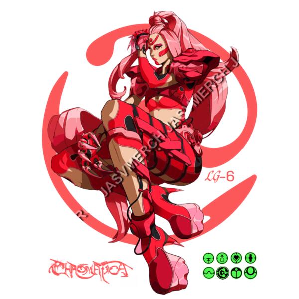 chromatica crunchy roll 50cms negro Miniatura