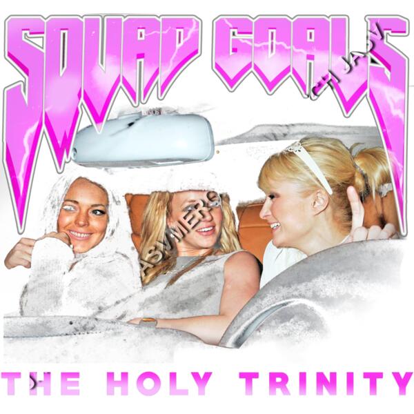 squad goals 50cms negro Miniatura