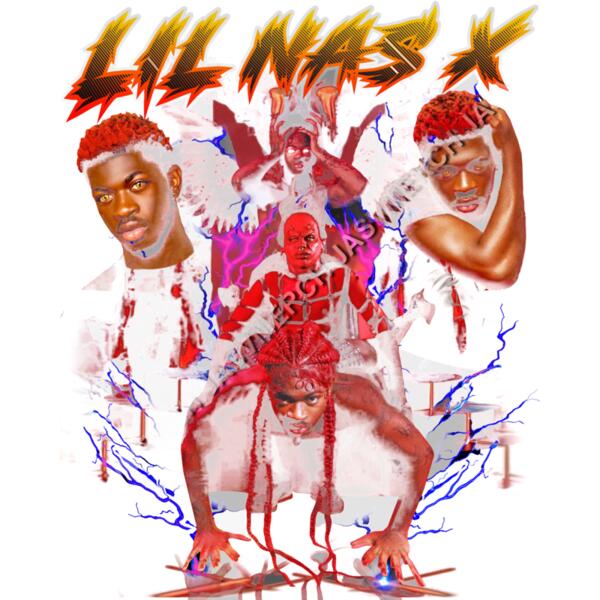 lilnas red Miniatura