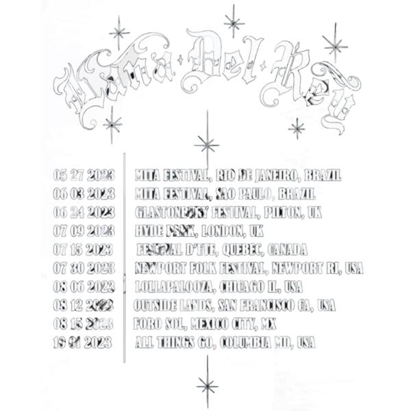 LANA DEL REY TOUR espalda Miniatura