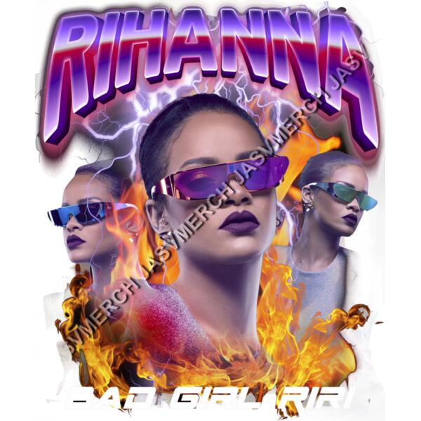 Rihanna2 50cms negro Miniatura