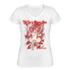 Playera Dama: Algodón Peinado Cuello V Miniatura