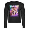 Crop Top Unisex Manga Larga Miniatura