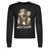 Crop Top Unisex Manga Larga Miniatura