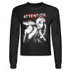 Crop Top Unisex Manga Larga Miniatura