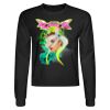 Crop Top Unisex Manga Larga Miniatura