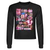 Crop Top Unisex Manga Larga Miniatura