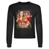 Crop Top Unisex Manga Larga Miniatura