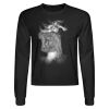 Crop Top Unisex Manga Larga Miniatura