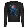 Crop Top Unisex Manga Larga Miniatura