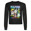 Crop Top Unisex Manga Larga Miniatura