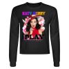 Crop Top Unisex Manga Larga Miniatura