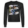 Crop Top Unisex Manga Larga Miniatura