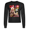 Crop Top Unisex Manga Larga Miniatura