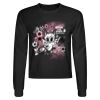 Crop Top Unisex Manga Larga Miniatura