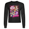 Crop Top Unisex Manga Larga Miniatura