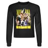 Crop Top Unisex Manga Larga Miniatura