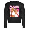 Crop Top Unisex Manga Larga Miniatura