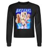 Crop Top Unisex Manga Larga Miniatura