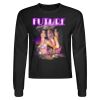 Crop Top Unisex Manga Larga Miniatura