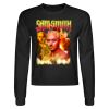Crop Top Unisex Manga Larga Miniatura