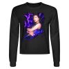 Crop Top Unisex Manga Larga Miniatura